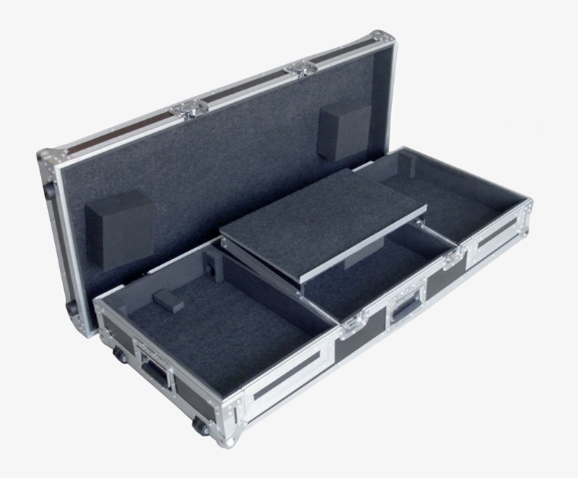 Cd Case For 2 Cdj Pioneer And Laptop Plate - Cdj Flight Case, transparent png download
