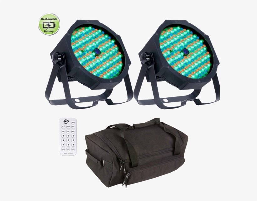 Adj Mega Go Par64 Plus Rgb+uv Battery-powered Par, transparent png download