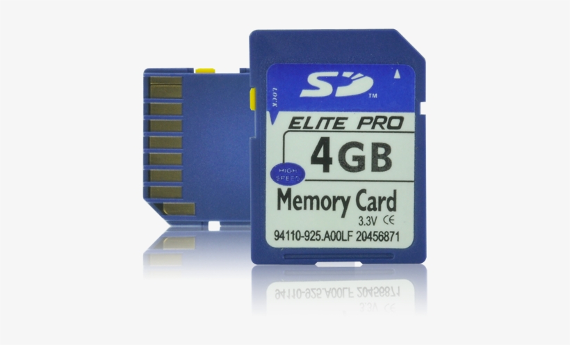 4gb Sd Card - 4gb Sd Memory Card, transparent png download
