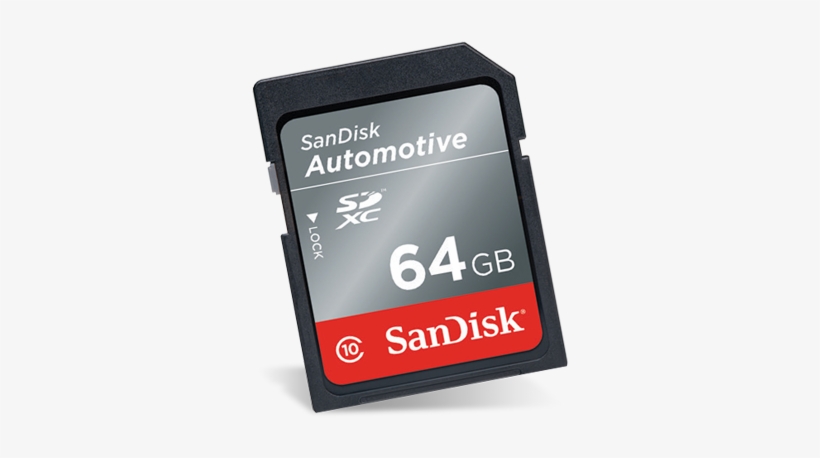 Sandisk Sdsdag3 Automotive Sd Cards - Sandisk, transparent png download