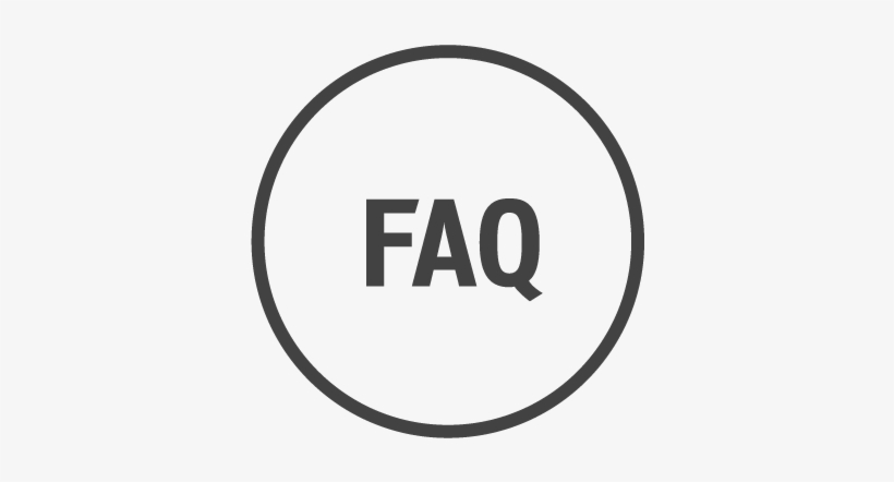 Faq - Circle, transparent png download
