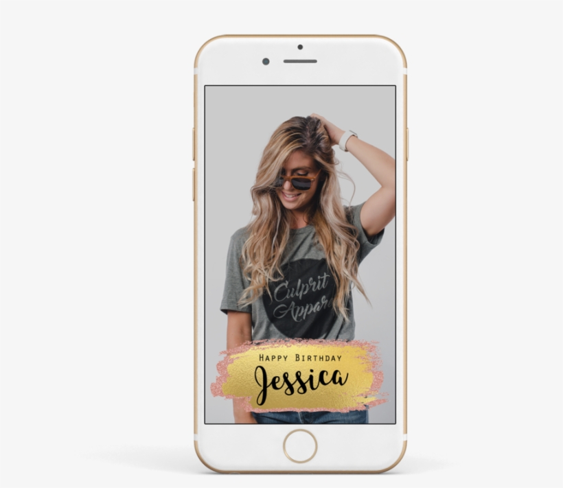 Birthday Snapchat Filter, transparent png download