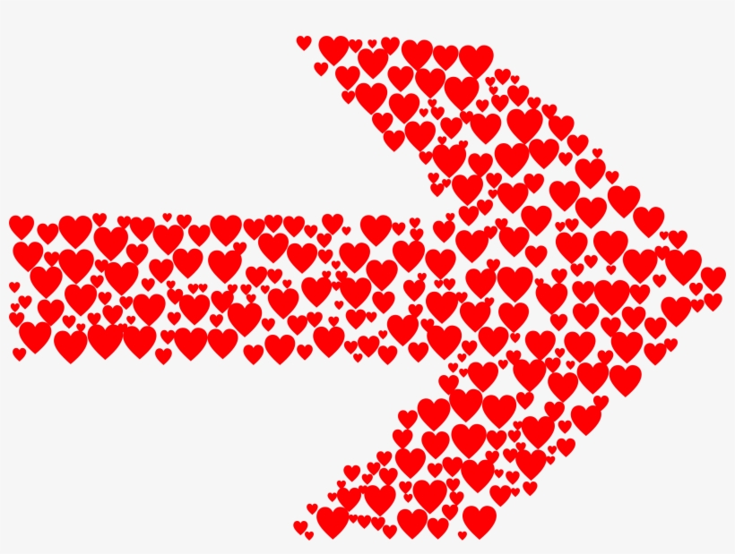 Image Transparent Download Hearts Transparent Png Stickpng - Right Arrow With Hearts, transparent png download