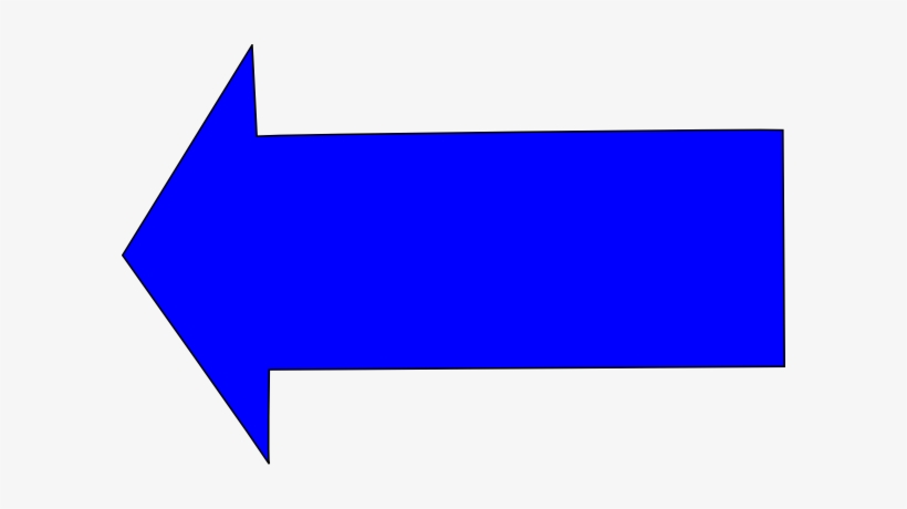 How To Set Use Blue Left Arrow Svg Vector, transparent png download