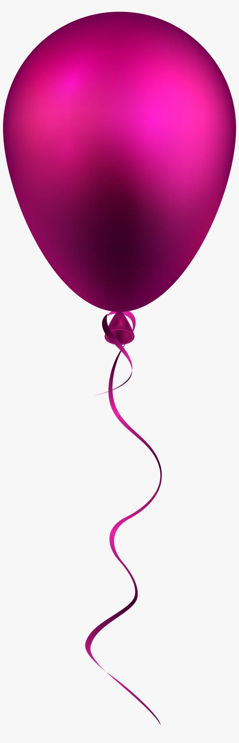 Pink Balloon Png Clip Art - Balloon, transparent png download