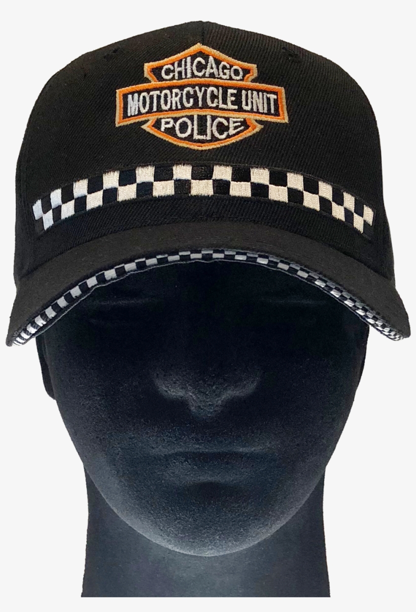 Chicago Police Motorcycle Unit High Crown Uniform Cap - Baseball Cap, transparent png download