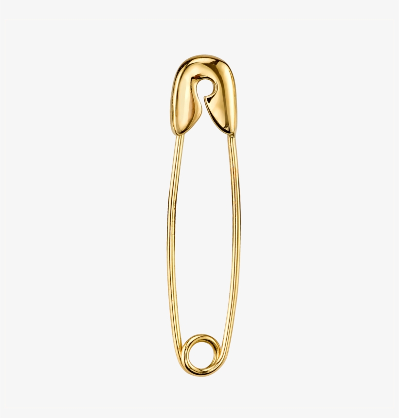 Golden Safety Pin Png Image - Safety Pin, transparent png download