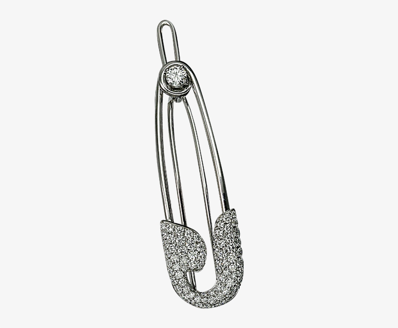 Safety Pin Hair Pin - Handbag, transparent png download