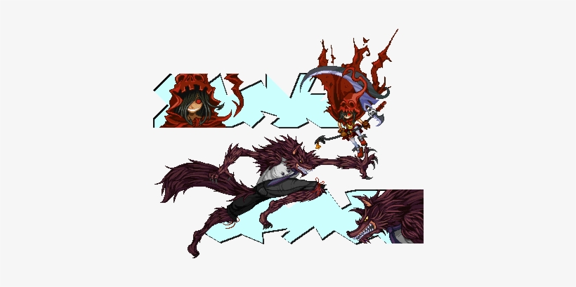 The Wolf Vs Little Red Hood - Red Hood Vs Wolf, transparent png download