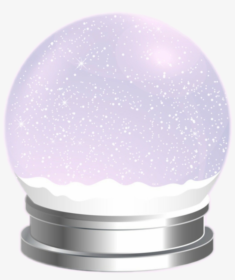 Snowglobe Snow Globe Cute Beautiful Marrychristmas, transparent png download