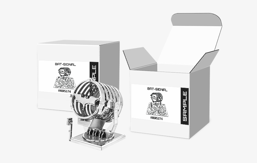 Add 5 Products To Cart - Maquetas De Metal - Metalearth: Batman / Bat Signal, transparent png download