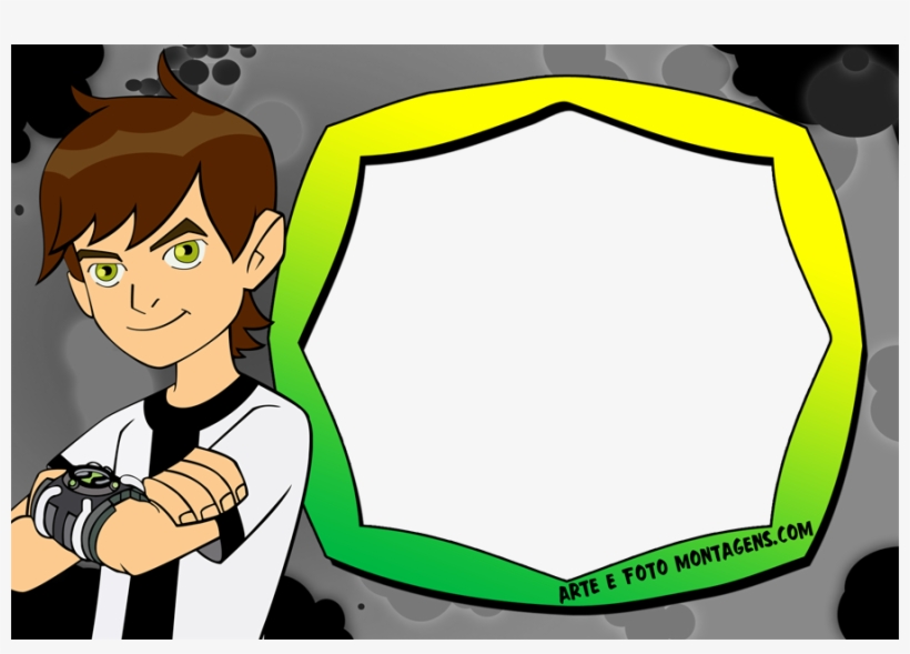 Montagem Para Fotos - Ben 10, transparent png download