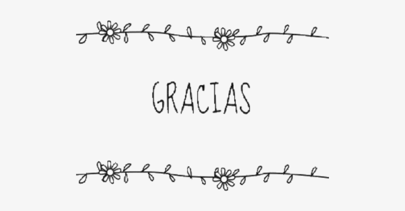 Gracias Blackandwhite Black&white Tumblr - Tumblr, transparent png download