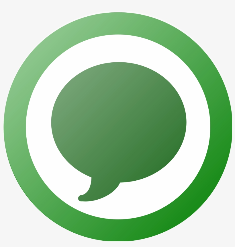 Open - Green Comment Png, transparent png download