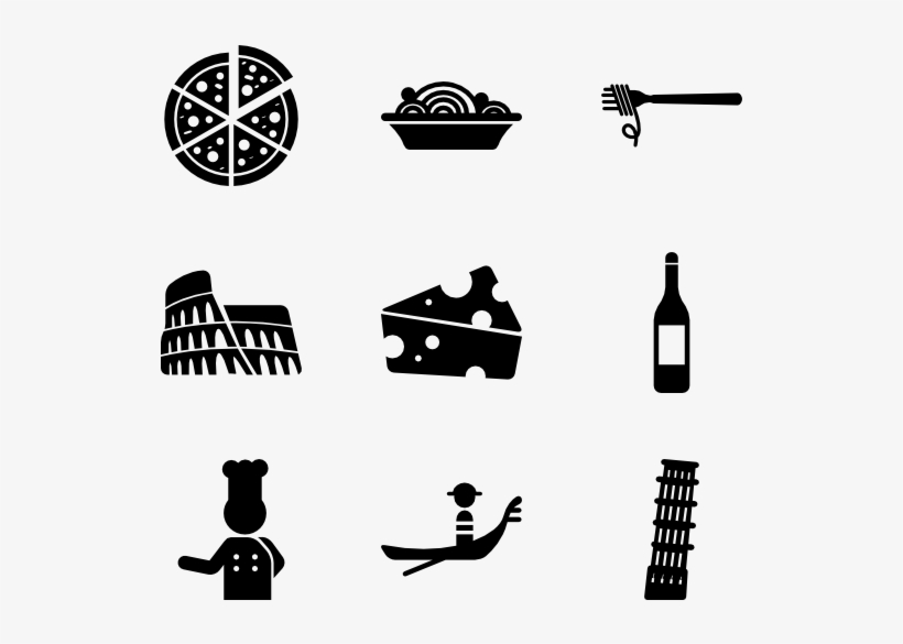 Italia 16 Icons - Europe Icons, transparent png download