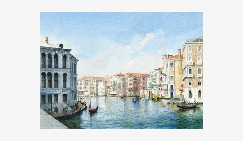 Grand Canal Venice - Venice, transparent png download