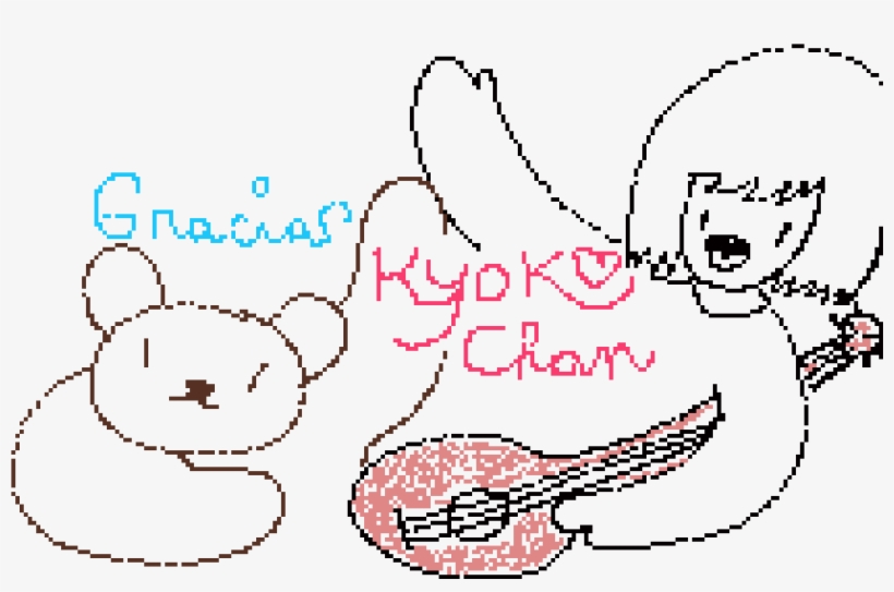 Gracias Kyoko - Cartoon, transparent png download