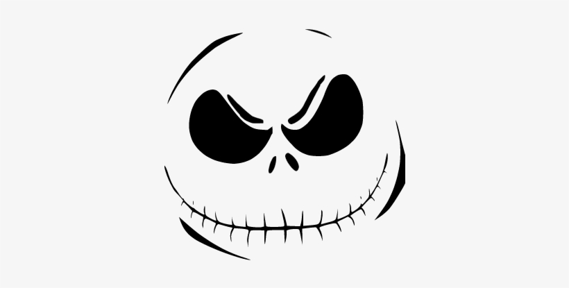 Scary High Quality Stencil Mil Reusable Patterns - Jack Pumpkin Carving Stencils, transparent png download