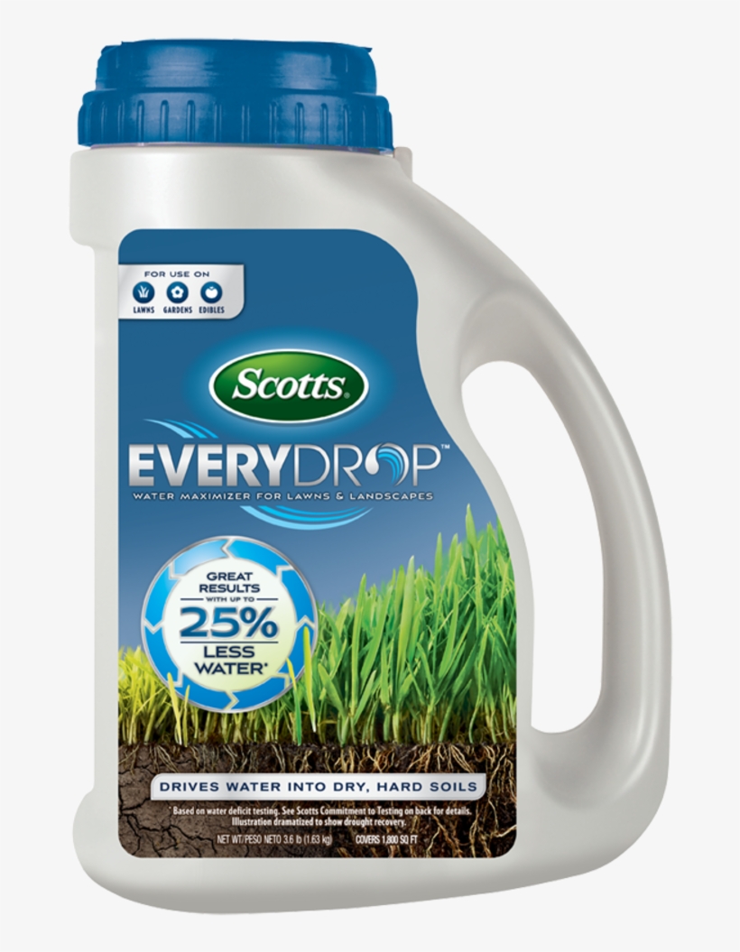Scotts 45000pm 10 Lb. 5,000 Sq. Ft. Everydrop Wetting, transparent png download