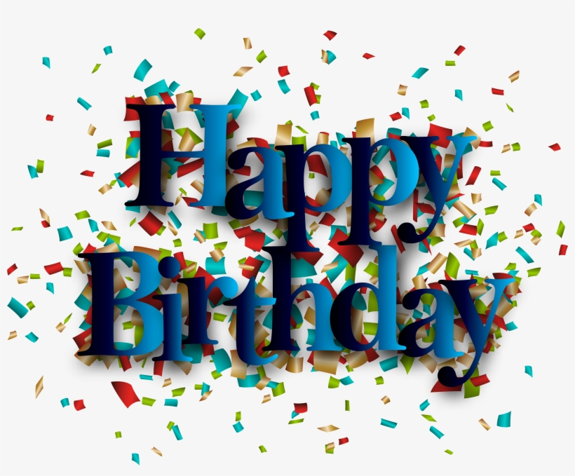 Happy Birthday Clip Art - Happy Birthday Png Hd, transparent png download