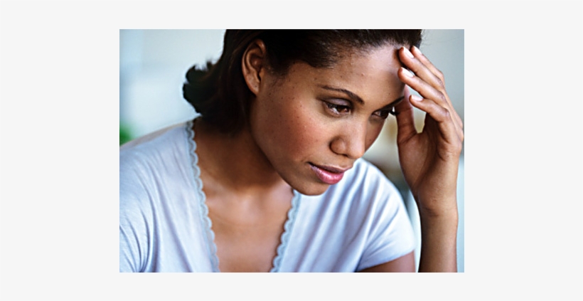 Worried-woman - Win The Battles In Your Mind And Possess Your Possession, transparent png download