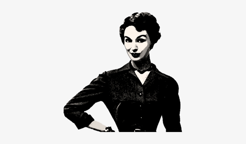 Elegant Woman Vintage - Vintage Woman Transparent, transparent png download