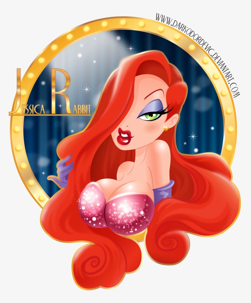 Jessica Rabbit By Darkodordevic - Jessica Rabbit Logo Png, transparent png download