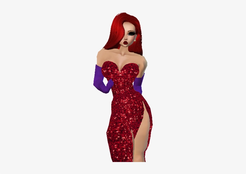 Imvu, Jessica Rabbit, And Tbt Image - Red Hair, transparent png download