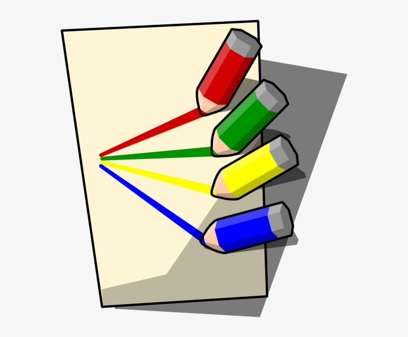 How To Set Use Colored Pencils Clipart, transparent png download
