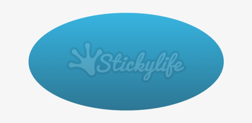 Oval Car Magnet - Circle, transparent png download