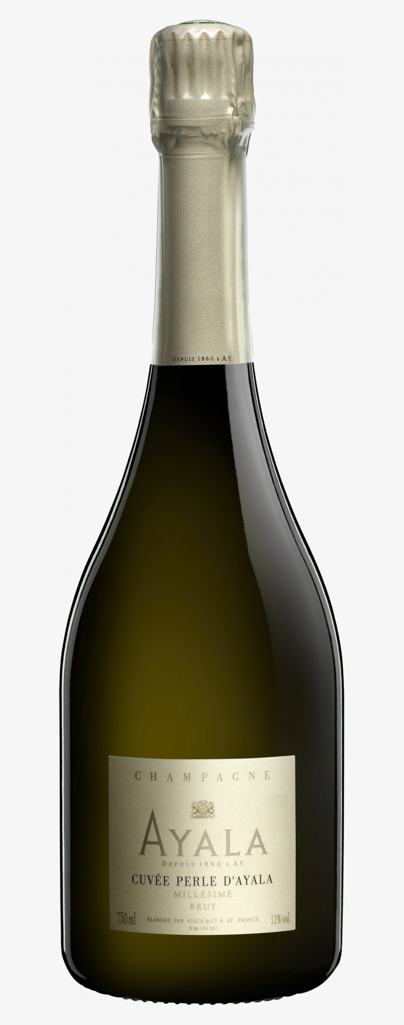 Champagne - Champagne Ayala Perle D'ayala 2006, transparent png download