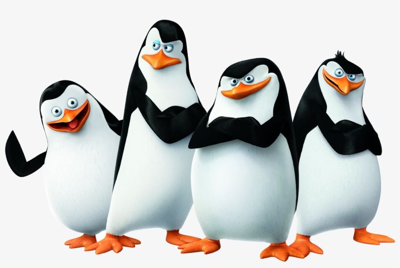 Madagascar Penguins Png Image - Penguins Of Madagascar Png, transparent png download