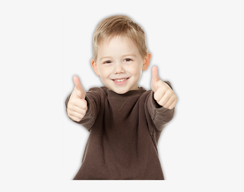 Boy With Thumbs Up, transparent png download