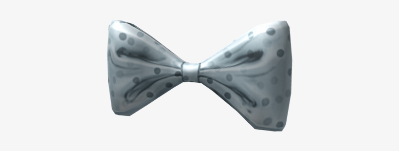 Silver Bow Tie - Bow Tie, transparent png download