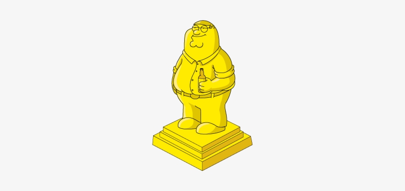 Golden Peter Statue - Peter The Great Statue, transparent png download