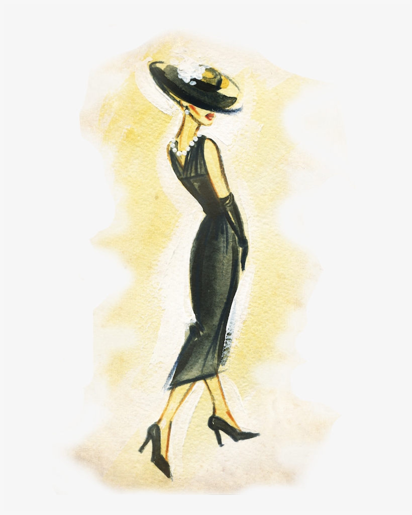 Eleganza 2016 Wisps - Kunstdruk: Two Women With Elegant Dress .ashion Background, transparent png download