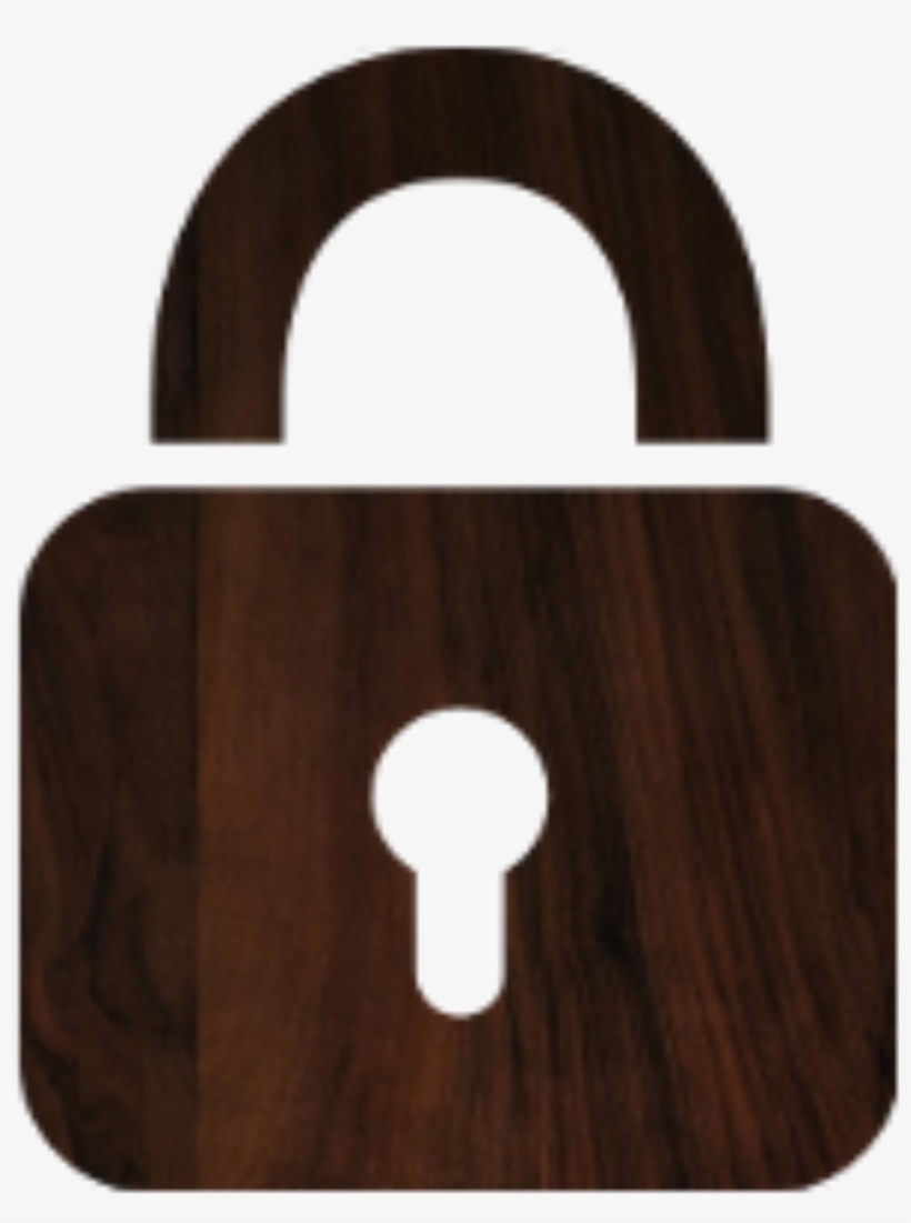 This Free Icons Png Design Of Wood Lock, transparent png download