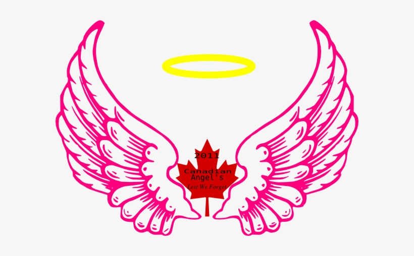 Angel Halo Wings Png Image - Angel Wings, transparent png download
