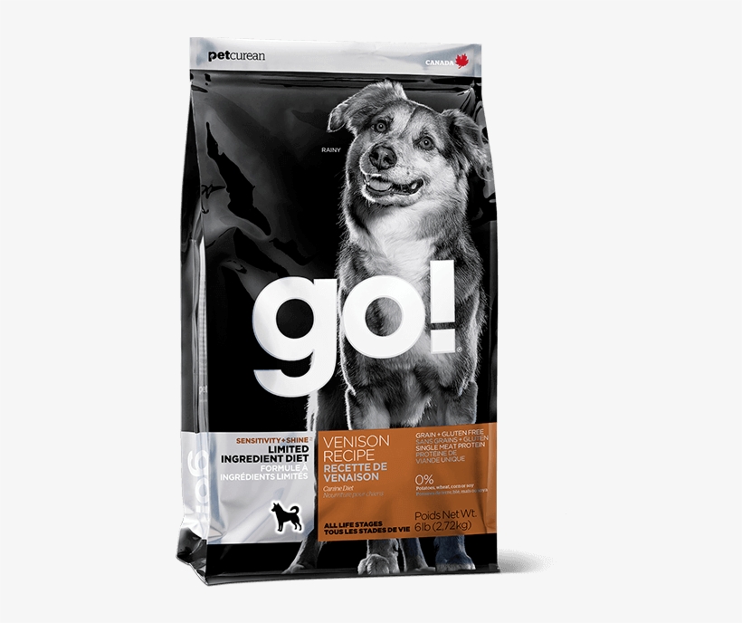 Go Sensitivity Shine Limited Ingredient Venison Recipe - Go Dog Food Lamb, transparent png download