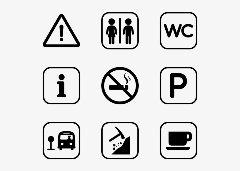 Indications - Icon Toilet, transparent png download