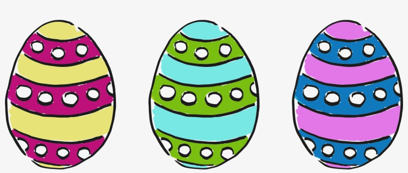 Free Clipart Easter Eggs Clipartfest Picture Source - Transperent Easter Eggs, transparent png download