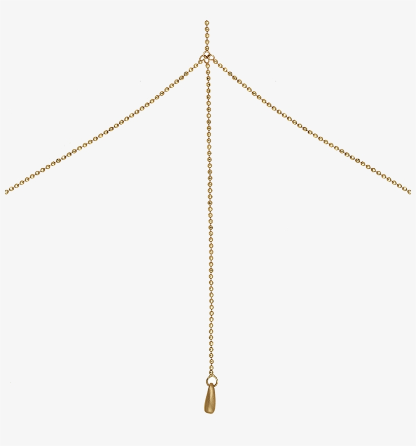 Bdy Body Chain Signature Ball Detail2 Web - Gold Body Chain Png, transparent png download