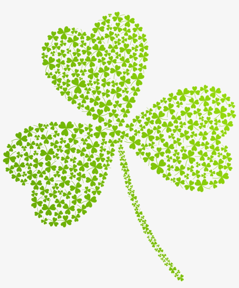 St Patricks Day Shamrock Transparent Png Clip Art Image - St Patricks Day Transparent, transparent png download