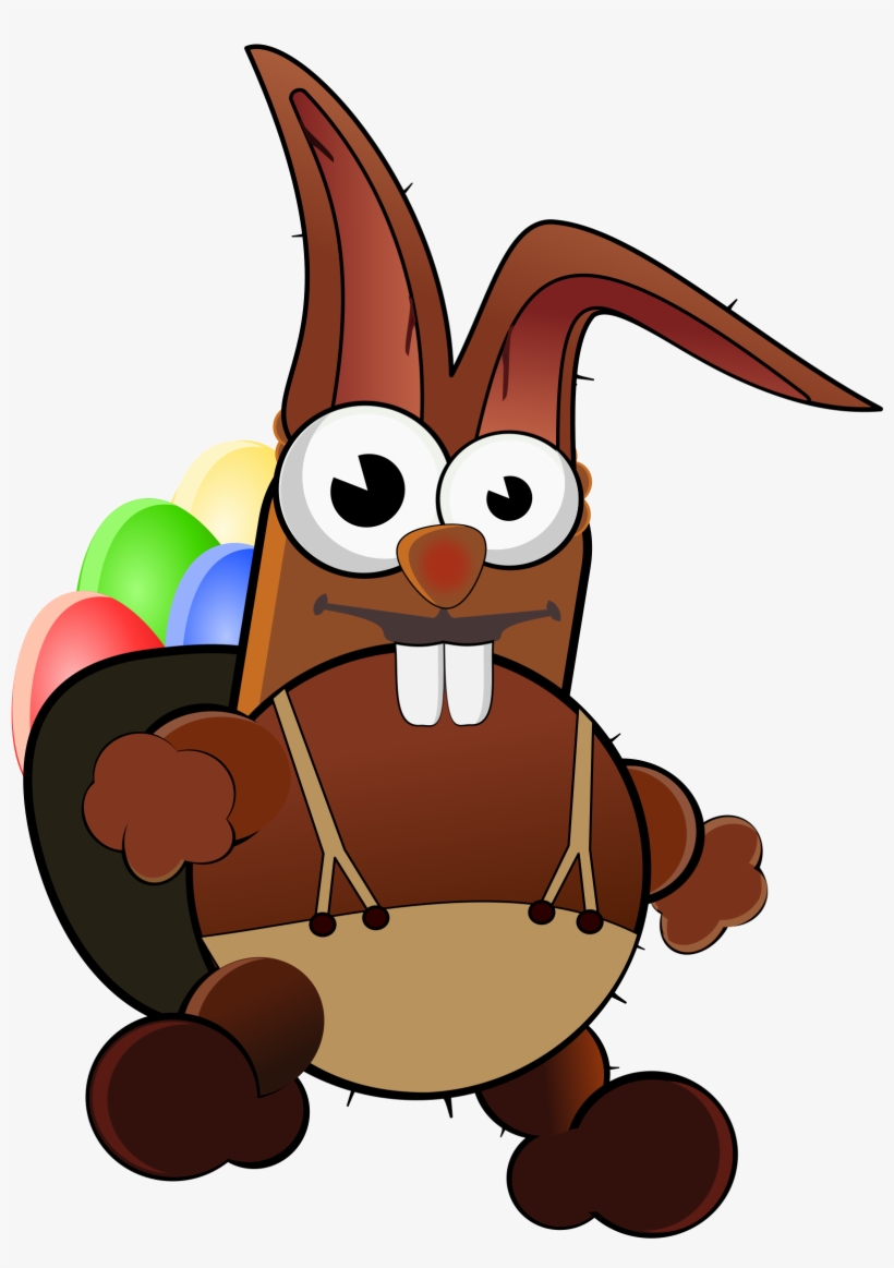 This Free Icons Png Design Of Crazy Easter Bunny, transparent png download