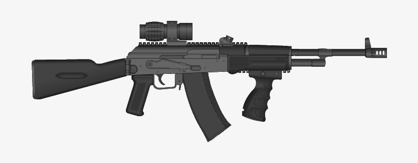 Assault Rifle Png - Ak 47, transparent png download