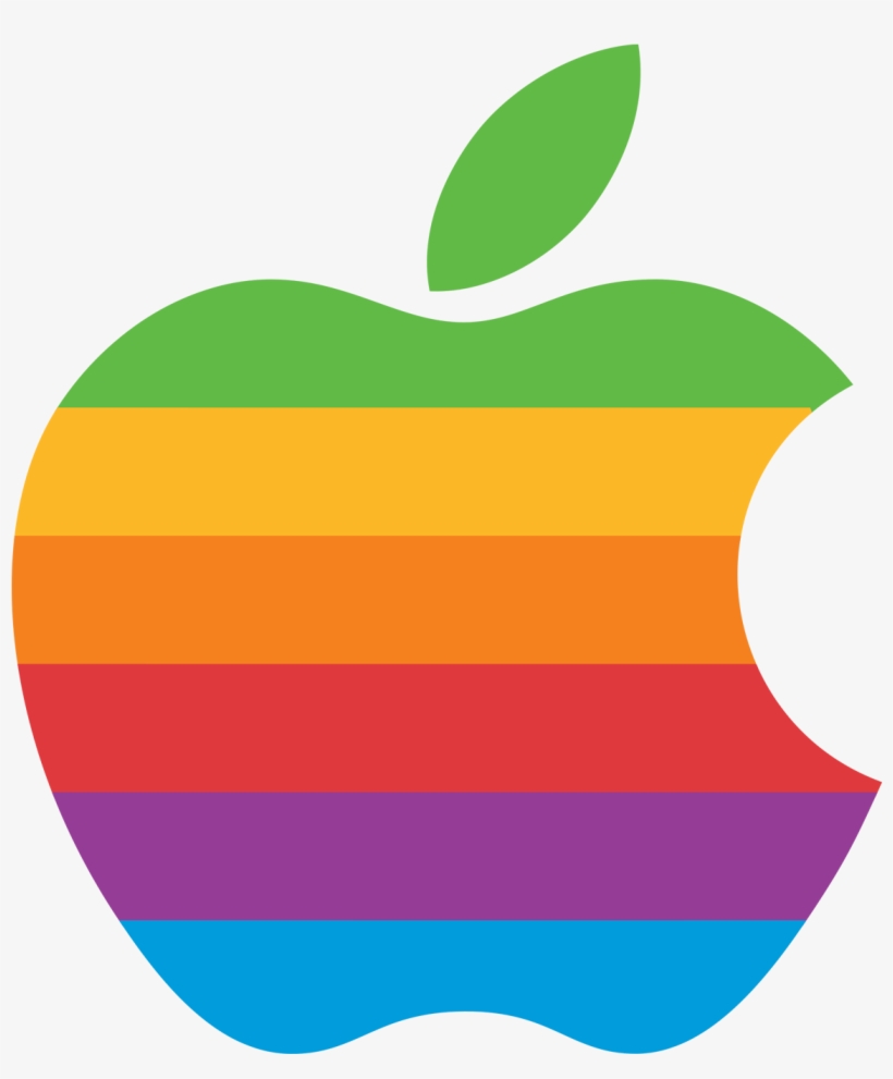 Apple Logo Transparent Background Rainbow Apple Logo Transparent PNG 