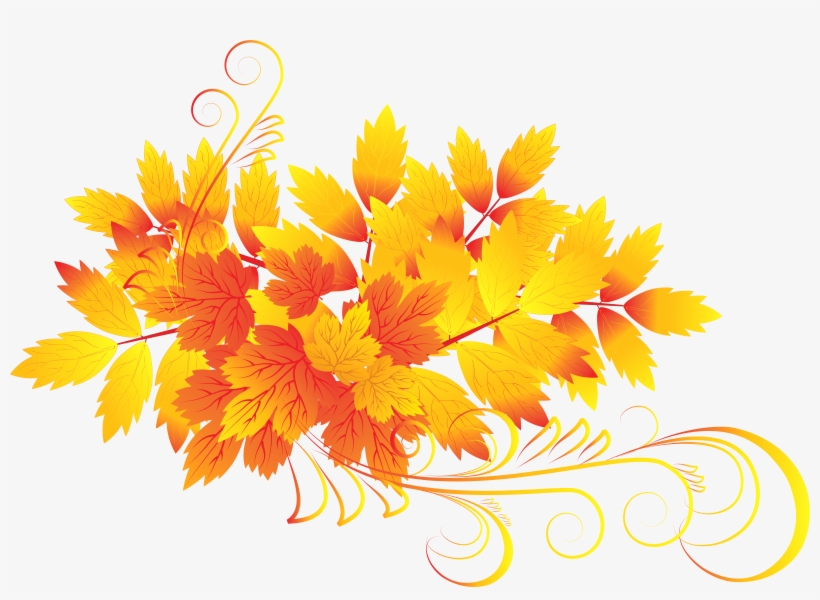 Transparent Flower Autumn - Fall Leaves Png, transparent png download