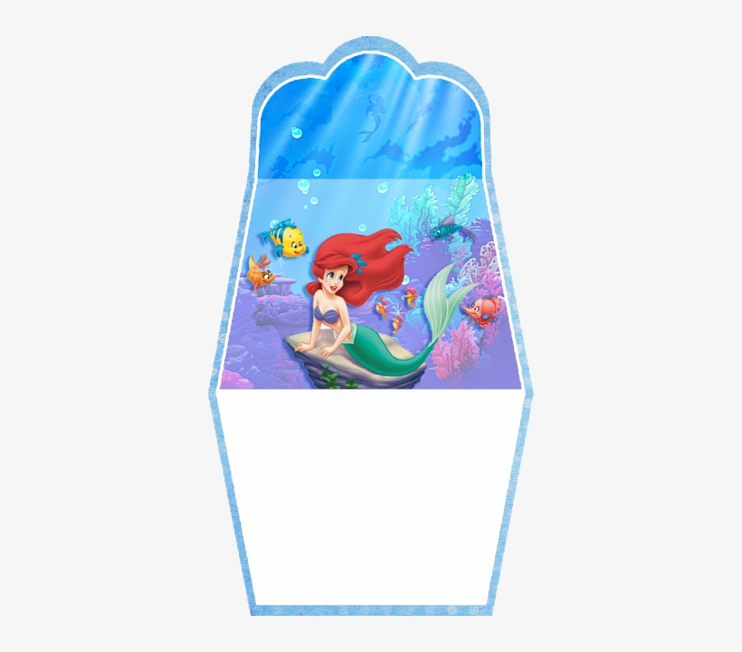 The Little Mermaid Birthday Free Printable Purse Invitations - Ariel's Ocean Floor Fun, transparent png download