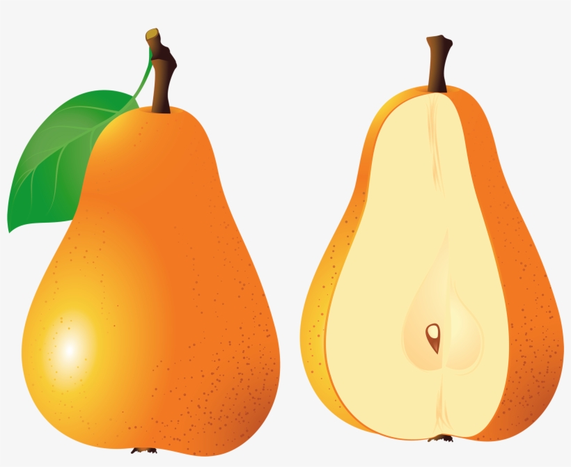Pears Fruit Png Clipart - Fruits Clipart Png, transparent png download