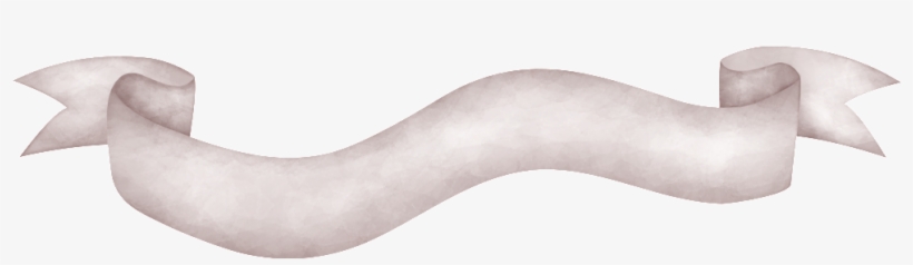 This Graphics Is Beautiful Hand-painted Ribbon Transparent - Grey, transparent png download